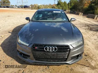 2017 Audi S7 Premium Plus with VIN WAUWFAFCXHN017108, listed as a Copart auction lot 78624684 with 63,512 mi miles and Salvage Title. Bid and sale history available at carsss.com. Image 5.