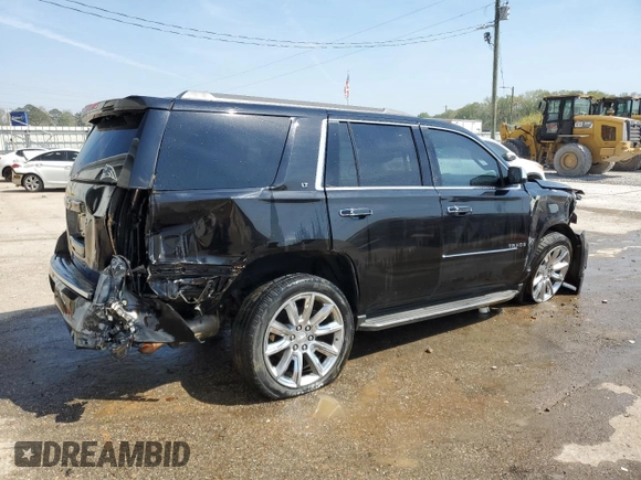 2015 Chevrolet Tahoe LT with VIN 1GNSCBKC4FR599533, listed as a Copart auction lot 50995255 with Not provided miles and Salvage title. Bid and sale history available at DreamBid. Image 3.