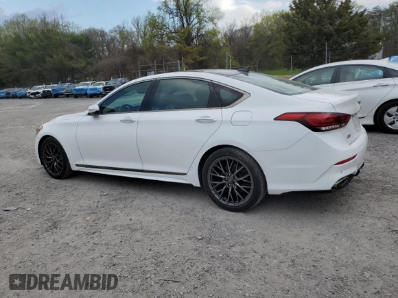 2020 Genesis G80 3.8L with VIN KMTFN4JE5LU334567, listed as a Copart auction lot 51872595 with 66,126 mi miles and Salvage Title. Bid and sale history available at DreamBid. Image 2.