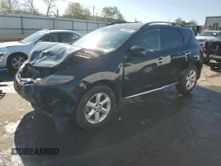 2009 Nissan Murano SL with VIN JN8AZ18UX9W000142, listed as a Copart auction lot 72456454 with 226,132 mi miles and Salvage Title. Bid and sale history available at carsss.com. Image 1.