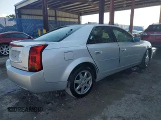 2003 Cadillac CTS with VIN 1G6DM57NX30117340, listed as a Copart auction lot 75198374 with 142,315 mi miles and Non Repairable. Bid and sale history available at carsss.com. Image 3.