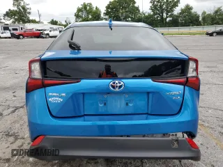 2021 Toyota Prius L Eco with VIN JTDKAMFU1M3146516, listed as a Copart auction lot 58406175 with 19,911 mi miles and Salvage title. Bid and sale history available at DreamBid. Image 6.