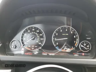2013 BMW 6 Series 650i with VIN WBAYM9C58DDW20061, listed as a Copart auction lot 83113314 with 75,500 mi miles and Salvage Title. Bid and sale history available at carsss.com. Image 9.