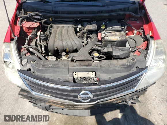 2012 Nissan Versa S with VIN 3N1BC1CP2CK245252, listed as a Copart auction lot 53040535 with 146,658 mi miles and Non Repairable. Bid and sale history available at carsss.com. Image 12.