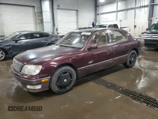 1998 Lexus LS 400 z VIN JT8BH28FXW0110325, wystawiony jako Copart lot #48420025 z przebiegiem 255 048 mil mil oraz Szkoda całkowita • Salvage title. Historia ofert i sprzedaży dostępna na DreamBid. Obrazek 1.