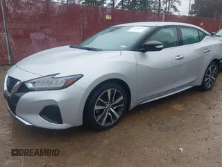 2020 Nissan Maxima SV with VIN 1N4AA6CV5LC384863, listed as a IAAI auction lot 41396121 with 90,730 mi miles. Bid and sale history available at carsss.com. Image 18.
