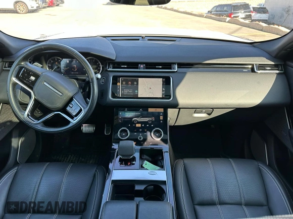 2021 Land Rover Range Rover Velar R-Dynamic S z VIN SALYT2EX3MA314049, wystawiony jako Copart lot #48869545 z przebiegiem 83 987 mil mil oraz Czysty tytuł • Clean title. Historia ofert i sprzedaży dostępna na DreamBid. Obrazek 9.