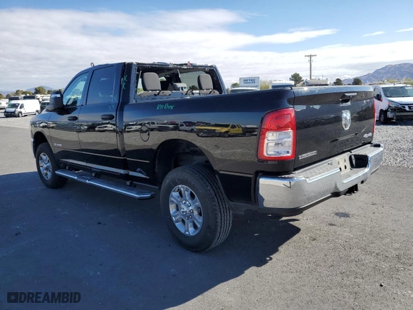 2024 Ram 2500 Big Horn with VIN 3C6UR5DJ9RG323356, listed as a Copart auction lot 48768725 with 13,919 mi miles and Clean Title. Bid and sale history available at carsss.com. Image 2.