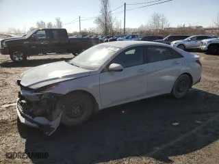 2022 Hyundai Elantra Essential with VIN KMHLM4AGXNU326811, listed as a Copart auction lot 49717005 with 30,744 mi miles and Salvage Title. Bid and sale history available at carsss.com. Image 1.