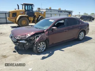 2014 Volkswagen Passat S with VIN 1VWAT7A38EC090448, listed as a Copart auction lot 64639545 with 269,986 mi miles and Salvage title. Bid and sale history available at DreamBid. Image 1.