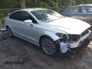 2018 Ford Fusion Titanium with VIN 3FA6P0RU0JR150970, listed as a IAAI auction lot 42399067 with 103,196 mi miles and . Bid and sale history available at DreamBid. Image 1.