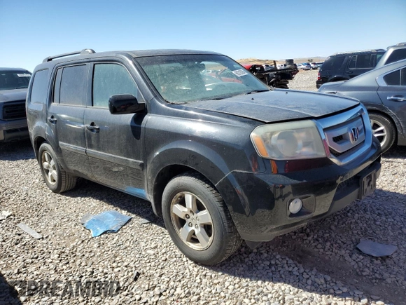 2009 Honda Pilot EX-L with VIN 5FNYF48689B013692, listed as a Copart auction lot 68318394 with 246,858 mi miles and Clean Title. Bid and sale history available at carsss.com. Image 4.