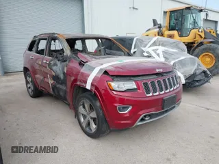 2014 Jeep Grand Cherokee Overland with VIN 1C4RJECG0EC500692, listed as a IAAI auction lot 41771102 with 1 mi miles. Bid and sale history available at carsss.com. Image 1.