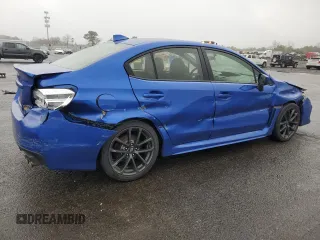 2018 Subaru WRX Premium with VIN JF1VA1C61J9808093, listed as a Copart auction lot 49093895 with 47,588 mi miles and Salvage Title. Bid and sale history available at carsss.com. Image 3.