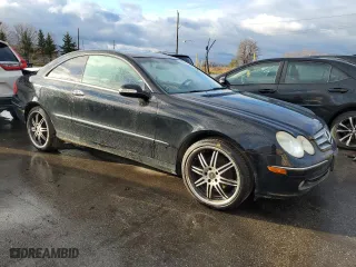 2003 Mercedes-Benz CLK-Class 3.2L with VIN WDBTJ65J63F034541, listed as a Copart auction lot 80896884 with 192,984 mi miles and Salvage Title. Bid and sale history available at carsss.com. Image 4.