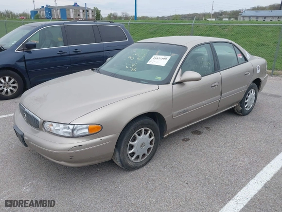 2002 Buick Century Custom with VIN 2G4WS52J221263164, listed as a IAAI auction lot 41837100 with 1 mi miles. Bid and sale history available at carsss.com. Image 2.