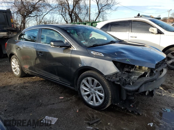 2016 Buick LaCrosse Leather with VIN 1G4GB5G32GF256858, listed as a Copart auction lot 44797285 with 78,064 mi miles and Salvage Title. Bid and sale history available at carsss.com. Image 4.