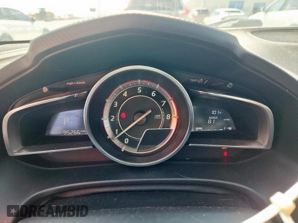 2015 Mazda 3 S Touring with VIN JM1BM1V31F1232454, listed as a Copart auction lot 61167835 with 95,266 mi miles and Clean title. Bid and sale history available at DreamBid. Image 9.