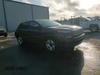2015 Jeep Cherokee Sport with VIN 1C4PJLAB0FW616803, listed as a Copart auction lot 51414405 with 126,964 mi miles and Salvage Title. Bid and sale history available at carsss.com. Image 14.