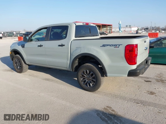 2023 Ford Ranger XL with VIN 1FTER4FH5PLE05439, listed as a IAAI auction lot 41755132 with 34,805 mi miles and . Bid and sale history available at DreamBid. Image 3.