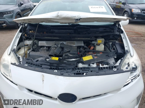 2012 Toyota Prius One z VIN JTDKN3DU9C5500996, wystawiony jako IAAI lot #42331470 z przebiegiem 153 382 mil mil oraz . Historia ofert i sprzedaży dostępna na DreamBid. Obrazek 10.
