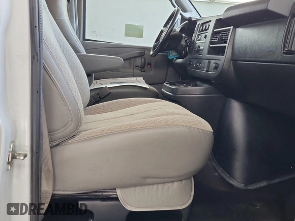 2020 Chevrolet Express Cargo with VIN 1GCWGAFG8L1252738, listed as a IAAI auction lot 42617603 with 65,745 mi miles and . Bid and sale history available at DreamBid. Image 45.