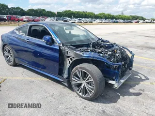 2017 Infiniti Q60 Premium with VIN JN1EV7EK0HM361455, listed as a IAAI auction lot 41674444 with 59,173 mi miles and . Bid and sale history available at DreamBid. Image 1.