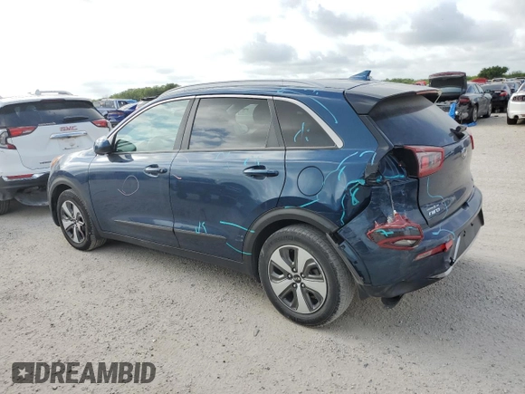 2017 Kia Niro LX with VIN KNDCB3LC9H5091864, listed as a Copart auction lot 63418614 with 115,927 mi miles and Salvage Title. Bid and sale history available at DreamBid. Image 2.