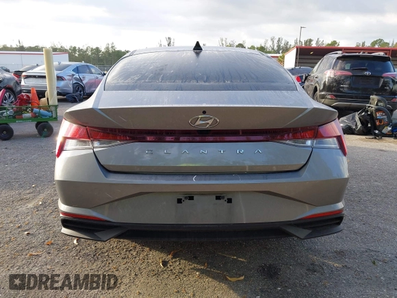 2023 Hyundai Elantra SEL with VIN KMHLM4AG8PU436114, listed as a IAAI auction lot 41588582 with 36,770 mi miles and . Bid and sale history available at DreamBid. Image 17.