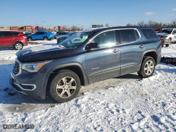 2018 GMC Acadia SLE with VIN 1GKKNKLA2JZ237990, listed as a Copart auction lot 88302115 with 116,911 mi miles and Salvage Title. Bid and sale history available at carsss.com. Image 1.