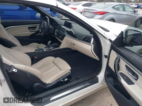 2018 BMW 4 Series 430i with VIN WBA4Z1C59JEC59501, listed as a IAAI auction lot 41588339 with 76,151 mi miles and . Bid and sale history available at carsss.com. Image 5.