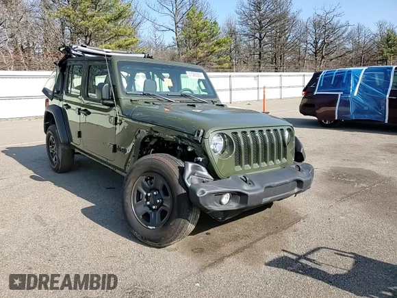 2022 Jeep Wrangler Unlimited Willys with VIN 1C4HJXDN6NW245016, listed as a Copart auction lot 51582925 with 3,029 mi miles and Salvage title. Bid and sale history available at DreamBid. Image 12.