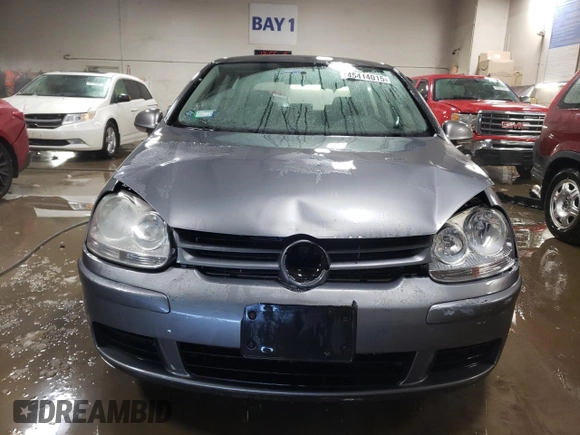 2008 Volkswagen Rabbit S with VIN WVWDA71K68W182500, listed as a Copart auction lot 45414015 with 172,078 mi miles and Salvage title. Bid and sale history available at DreamBid. Image 5.