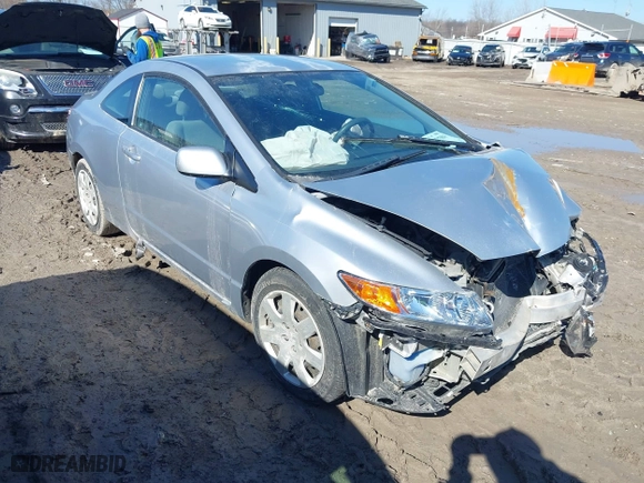 2010 Honda Civic Cpe LX with VIN 2HGFG1B69AH516479, listed as a IAAI auction lot 41757904 with 175,185 mi miles. Bid and sale history available at carsss.com. Image 1.
