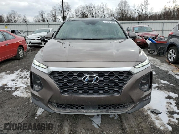 2019 Hyundai Santa Fe Limited z VIN 5NMS5CAA4KH106358, wystawiony jako Copart lot #88257465 z przebiegiem 141 658 mil mil oraz Szkoda całkowita • Salvage title. Historia ofert i sprzedaży dostępna na DreamBid. Obrazek 5.