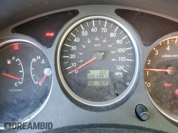 2006 Subaru Forester 2.5 X with VIN JF1SG63656G756775, listed as a Copart auction lot 81601284 with 221,387 mi miles and Salvage Title. Bid and sale history available at carsss.com. Image 9.