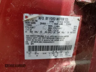 2008 Ford Edge SEL z VIN 2FMDK38CX8BA65231, wystawiony jako Copart lot #56114385 z przebiegiem 249 689 mil mil oraz Szkoda całkowita • Salvage title. Historia ofert i sprzedaży dostępna na DreamBid. Obrazek 13.
