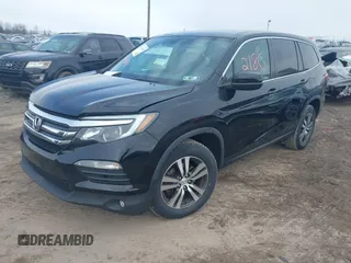 2017 Honda Pilot EX with VIN 5FNYF6H35HB089810, listed as a IAAI auction lot 41612186 with 116,489 mi miles and . Bid and sale history available at DreamBid. Image 2.