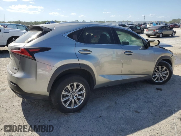 2021 Lexus NX with VIN JTJDARBZ8M2183265, listed as a Copart auction lot 53649805 with 0 mi miles and Non Repairable. Bid and sale history available at carsss.com. Image 3.