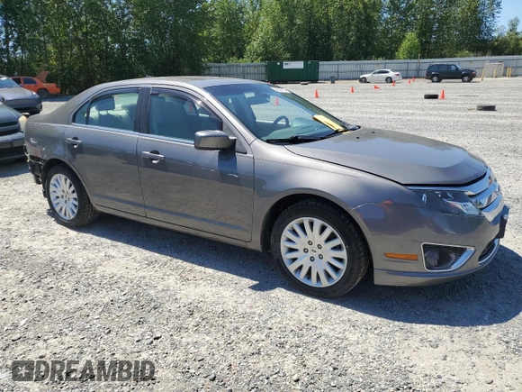 2012 Ford Fusion Hybrid with VIN 3FADP0L3XCR315255, listed as a Copart auction lot 59548955 with 118,412 mi miles and Salvage title. Bid and sale history available at DreamBid. Image 4.