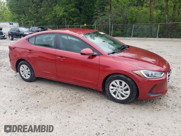 2017 Hyundai Elantra SE z VIN 5NPD74LF4HH104980, wystawiony jako Copart lot #57995175 z przebiegiem 122 779 mil mil oraz Czysty tytuł • Clean title. Historia ofert i sprzedaży dostępna na DreamBid. Obrazek 4.