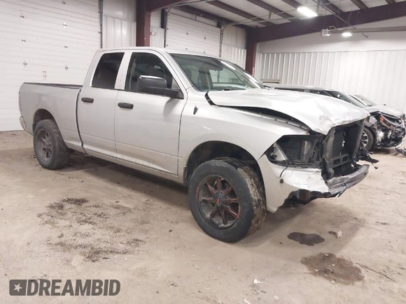 2014 Ram 1500 Express with VIN 1C6RR7FTXES368857, listed as a IAAI auction lot 41703962 with 96,046 mi miles. Bid and sale history available at carsss.com. Image 1.