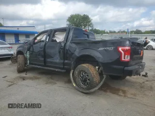 2016 Ford F-150 XLT with VIN 1FTEW1EP8GFD53528, listed as a Copart auction lot 59162755 with Not provided miles and Salvage title. Bid and sale history available at DreamBid. Image 2.