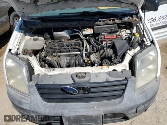 2013 Ford Transit Connect XL с VIN NM0LS7CN8DT157297, выставлен на аукционе Copart как лот 48245324 с пробегом Не указан миль и Списание • Salvage title. История ставок и продаж доступна на DreamBid. Изображение 12.