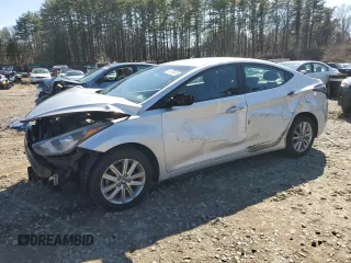 2015 Hyundai Elantra SE with VIN 5NPDH4AE8FH547279, listed as a Copart auction lot 51370405 with 39,522 mi miles and Clean Title. Bid and sale history available at carsss.com. Image 1.
