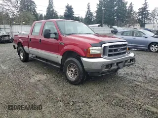 2001 Ford Super Duty F-250 XL with VIN 1FTNW21S41EB76120, listed as a Copart auction lot 84878124 with 227,360 mi miles and Salvage Title. Bid and sale history available at carsss.com. Image 11.