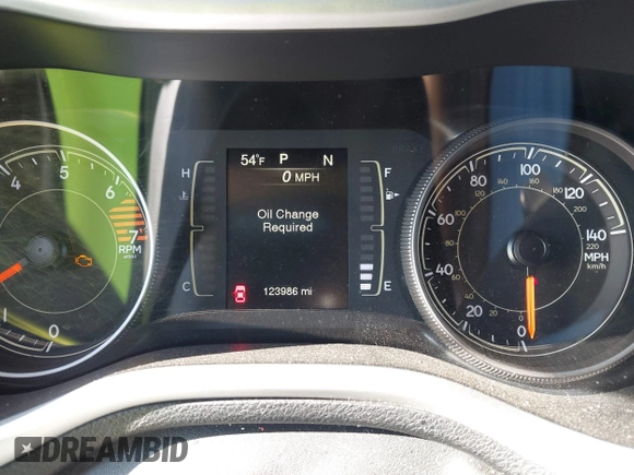 2018 Jeep Cherokee Latitude Plus with VIN 1C4PJLLB1JD513441, listed as a IAAI auction lot 41645225 with 123,986 mi miles and . Bid and sale history available at DreamBid. Image 7.