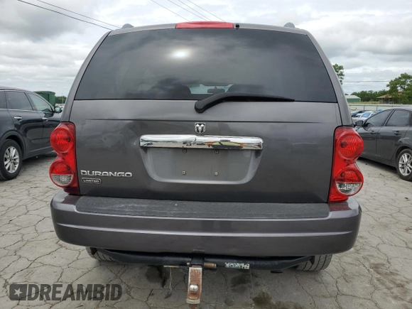 2004 Dodge Durango Limited z VIN 1D4HD58N54F217005, wystawiony jako Copart lot #56061125 z przebiegiem 185 114 mil mil oraz Szkoda całkowita • Salvage title. Historia ofert i sprzedaży dostępna na DreamBid. Obrazek 6.
