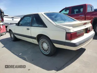 1989 Ford Mustang with VIN 1FABP41A2KF192787, listed as a Copart auction lot 55306575 with 14,103 mi miles and Clean title. Bid and sale history available at DreamBid. Image 2.