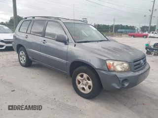 2006 Toyota Highlander with VIN JTEGD21A360150310, listed as a IAAI auction lot 42426318 with 162,865 mi miles and . Bid and sale history available at DreamBid. Image 1.
